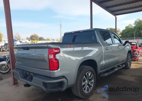 2023 Chevrolet Silverado 1500 4Wd Short Bed Rst from USA, damaged, VIN 2GCUDEED4P1127413
